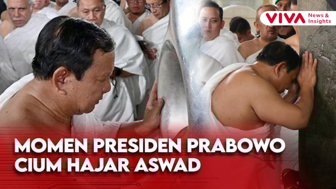 Di Tengah Kunjungan ke Arab Saudi, Prabowo Sempatkan Umrah