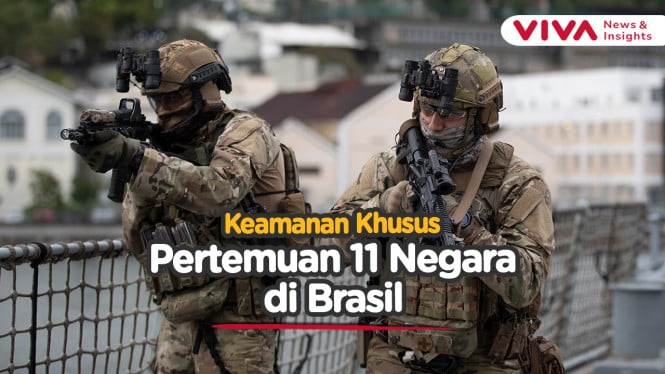 Pasukan AL Brasil Jaga Ketat Keamanan BRICS