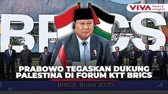 Sikap Tegas Prabowo Tolak Perang di KTT BRICS