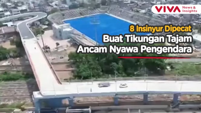 Tikungan Maut! Viral Flyover 90 Derajat di India