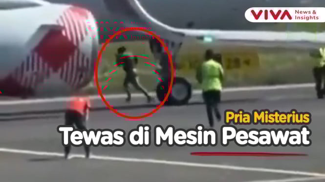 Detik-detik Pria Tewas Tersedot ke Mesin Pesawat di Bandara